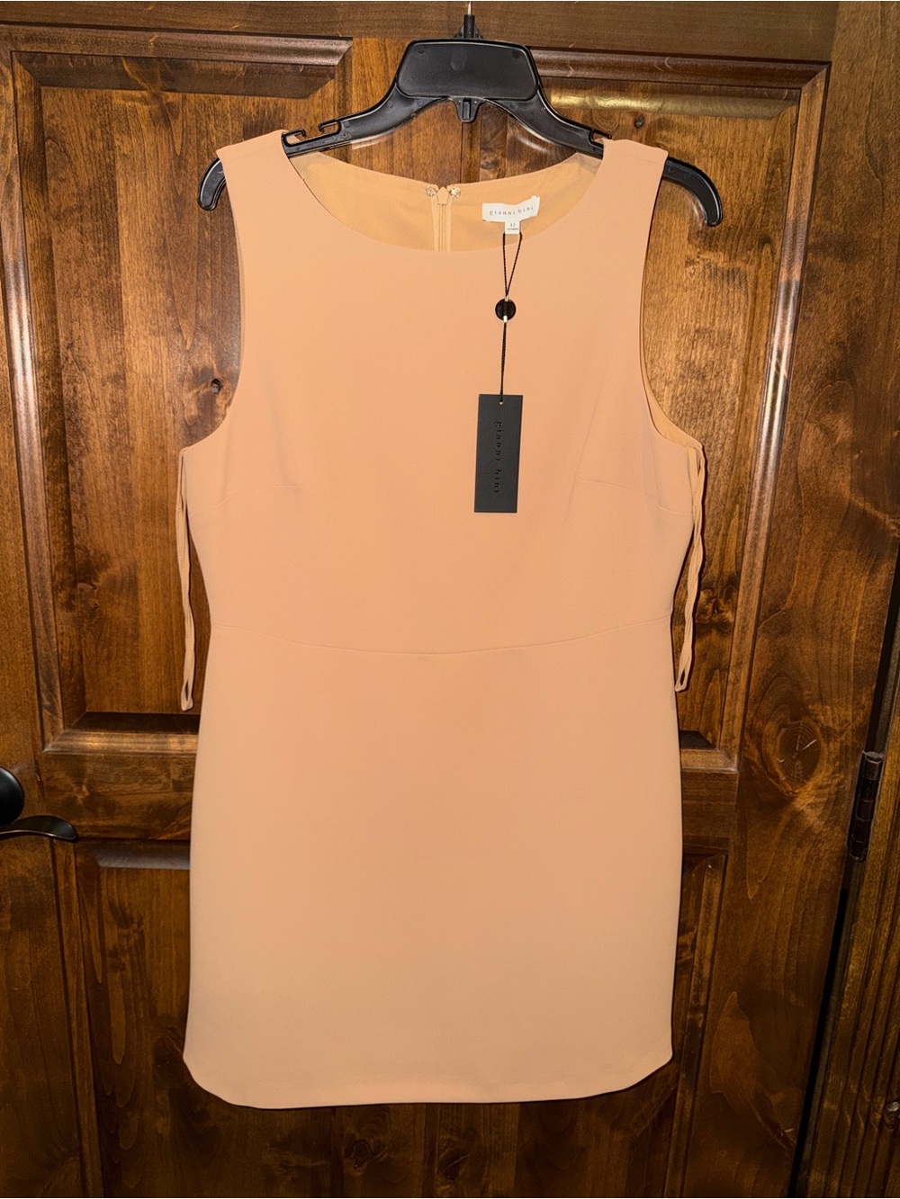 Gianni Bini Sleeveless Tan/Nude Shift Dress